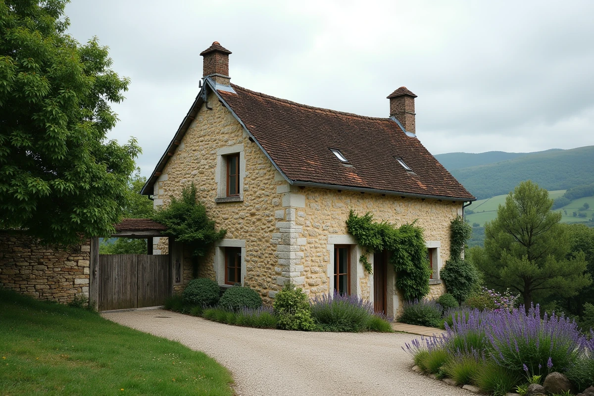 Petite maison avec jardin à louer dans le Puy-de-Dôme en Auvergne
